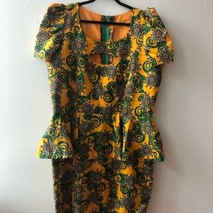 Tailor made Peplum Dress (18/20) - New